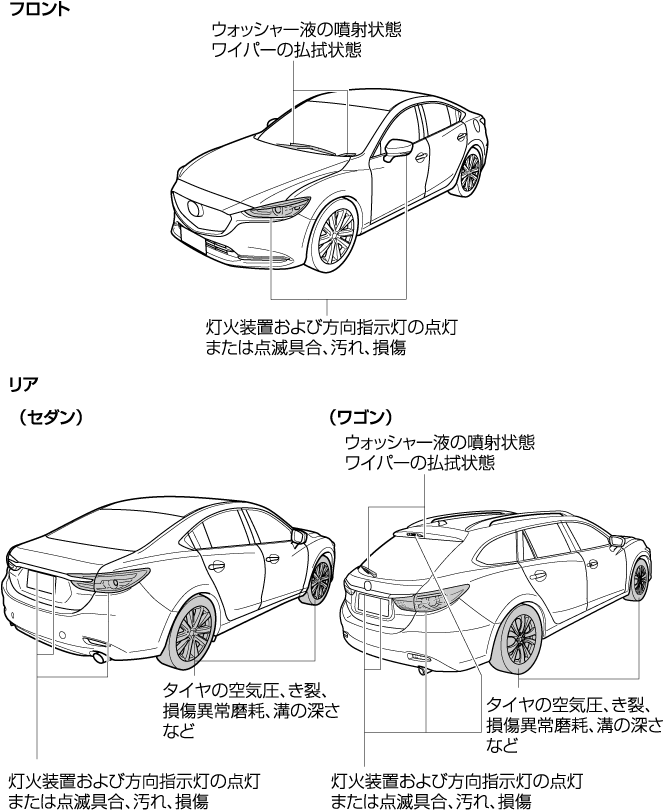 マツダ GJEFW系MAZDA6 アクリルバイザー DH0H G44NV3700 MAZDA6 MAZDA