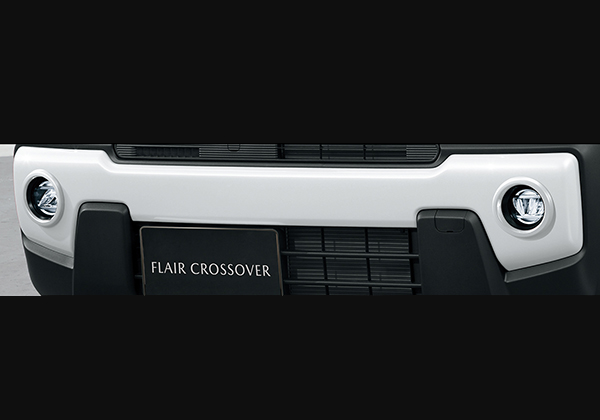 MAZDA FLAIR CROSSOVERフロントグリル凹部分スムージング MAZDA FLAIR CROSSOVERフロントグリル凹部分スムージング