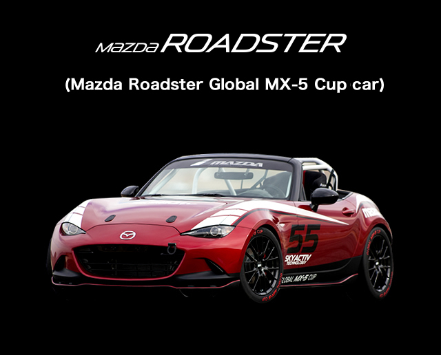 mazda ROADSTER(Mazda Roadster Global MX-5 Cup car)